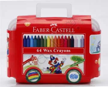 Faber Castell Bus Crayons Gift Pack (64 Shades)